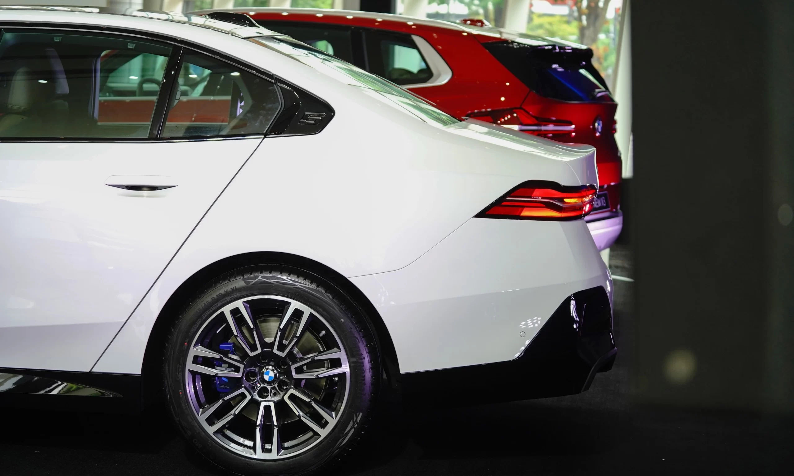 Mâm xe BMW 530i mới