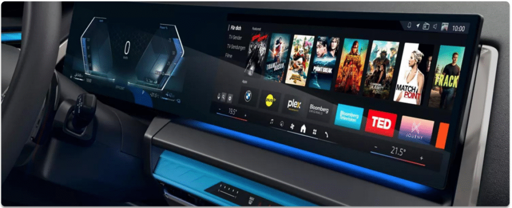 Giao diện hệ điều hành BMW OS 9.0